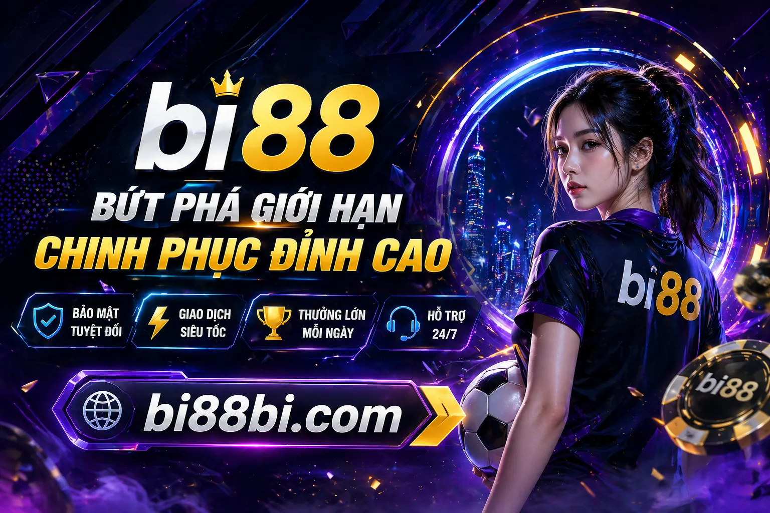 Sân vận động bóng đá với ánh đèn rực rỡ và logo 678wim nhà cái